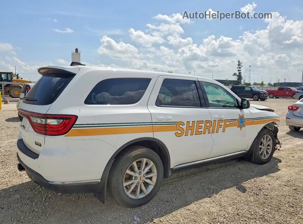 1C4SDJFTXPC558807 2023 DODGE DURANGO Белый Задняя правая четверть