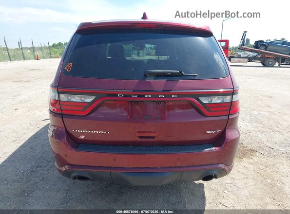 1C4SDJGJ3JC366634 2018 DODGE DURANGO Red 