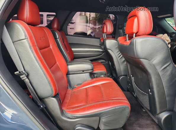 1C4SDJGJ5JC355201 2018 DODGE DURANGO Black Սալոնի հետևի տեսք