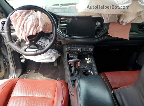 1C4SDJGJ5NC188053 2022 DODGE DURANGO Gray წინა პანელის ხედი