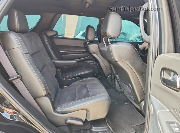 1C4SDJGJ6RC219266 2024 DODGE DURANGO Черный Вид задней части салона