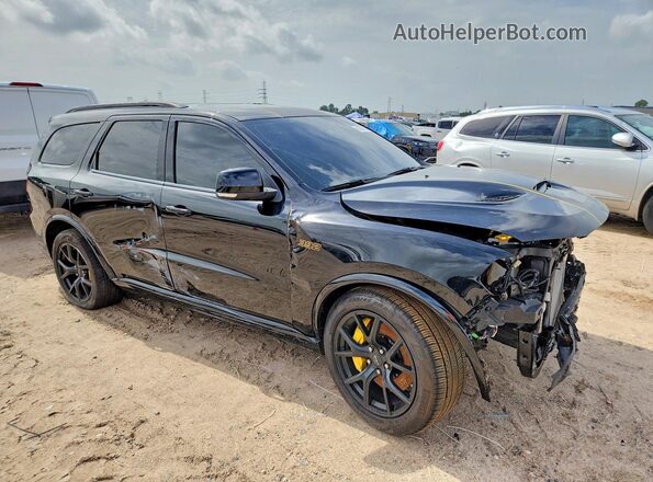 1C4SDJGJ6RC219266 2024 DODGE DURANGO Черный Передняя правая четверть