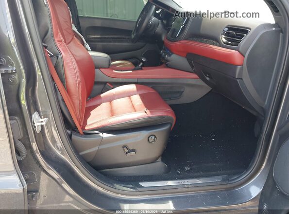 1C4SDJGJ8PC640211 2023 DODGE DURANGO Black წინა სალონის ხედი