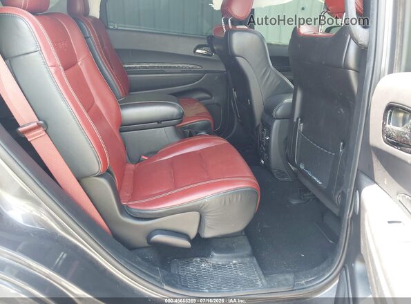 1C4SDJGJ8PC640211 2023 DODGE DURANGO Black VIN კოდის სტიკერის ხედი