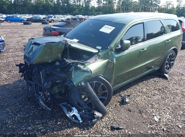 1C4SDJH93MC606130 2021 DODGE DURANGO Green Front left