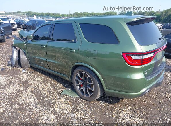 1C4SDJH93MC606130 2021 DODGE DURANGO Green Rear left