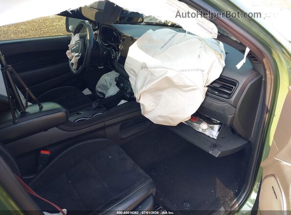 1C4SDJH93MC606130 2021 DODGE DURANGO Green Front interior view