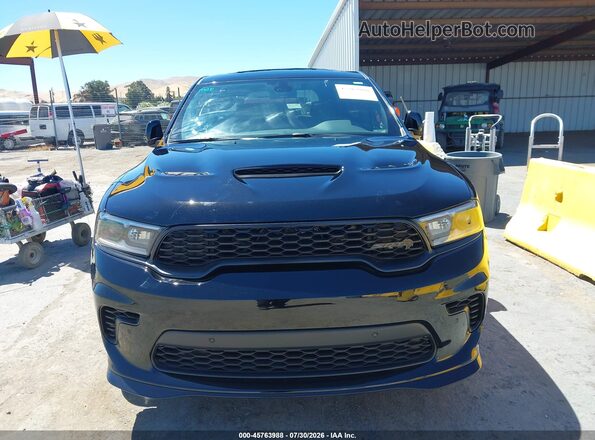 1C4SDJH98SC554846 2025 DODGE DURANGO Black Instrument cluster view