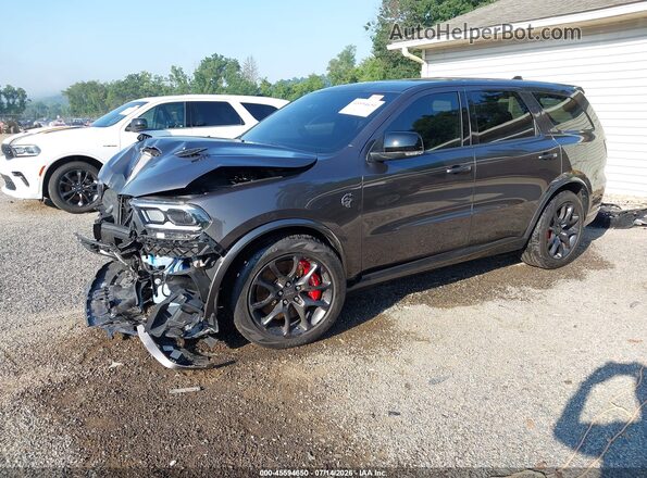 1C4SDJH99MC629945 2021 DODGE DURANGO Gray Vista tres cuartos delantera izquierda