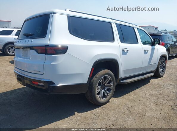 1C4SJRBP1RS136997 2024 JEEP WAGONEER L White Հետևի աջ