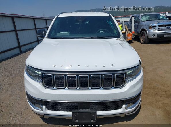1C4SJRBP1RS136997 2024 JEEP WAGONEER L White Սարքավորումների վահանակի տեսք