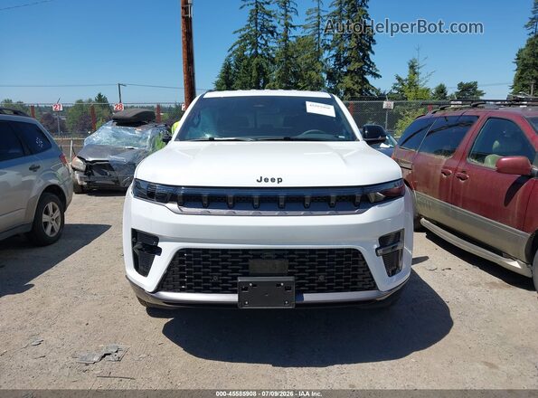 1C4SJSBP0TS170718 2026 JEEP GRAND WAGONEER L White Սարքավորումների վահանակի տեսք