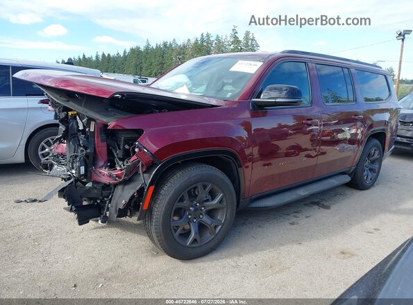 1C4SJSBP1TS163020 2026 JEEP GRAND WAGONEER L Red Vista tres cuartos delantera izquierda