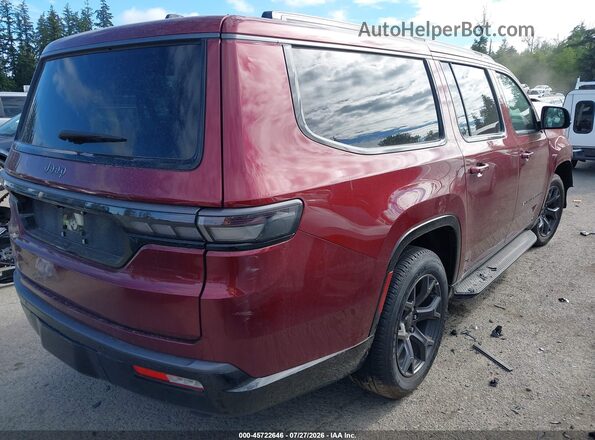 1C4SJSBP1TS163020 2026 JEEP GRAND WAGONEER L Red Trasero derecho