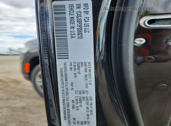 1C4SJSBP3PS568270 2023 JEEP WAGONEER Black VIN կոդի պիտակի տեսք