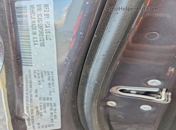 1C4SJSBP3RS172780 2024 JEEP WAGONEER Gray VIN կոդի պիտակի տեսք