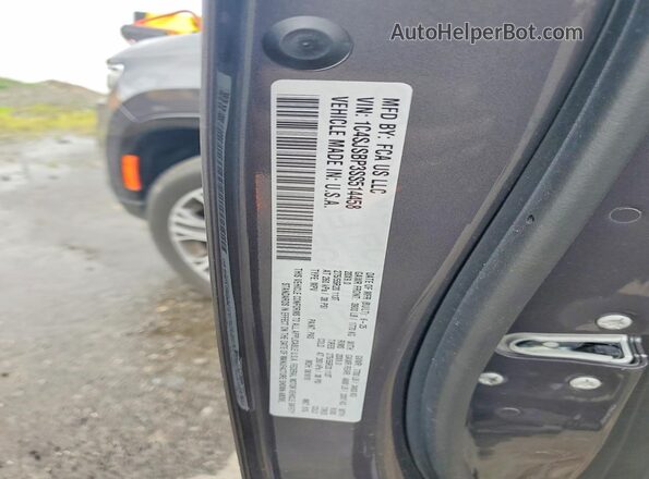 1C4SJSBP3SS514458 2025 JEEP WAGONEER Gray VIN კოდის სტიკერის ხედი
