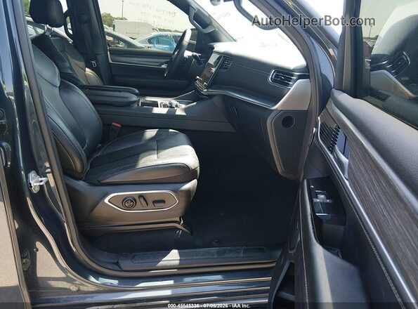 1C4SJSBP4RS144647 2024 JEEP WAGONEER L Gray Widok wnętrza z przodu