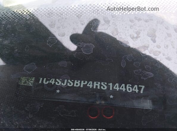 1C4SJSBP4RS144647 2024 JEEP WAGONEER L Gray Widok komory silnika