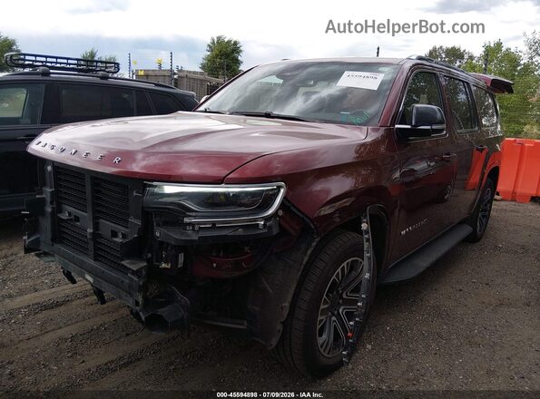 1C4SJSBP5RS131468 2024 JEEP WAGONEER L Burgundy Передня ліва чверть