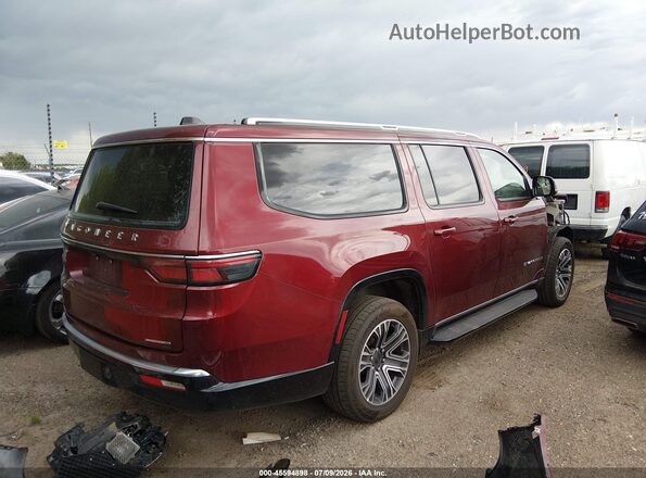 1C4SJSBP5RS131468 2024 JEEP WAGONEER L Burgundy Задня права чверть
