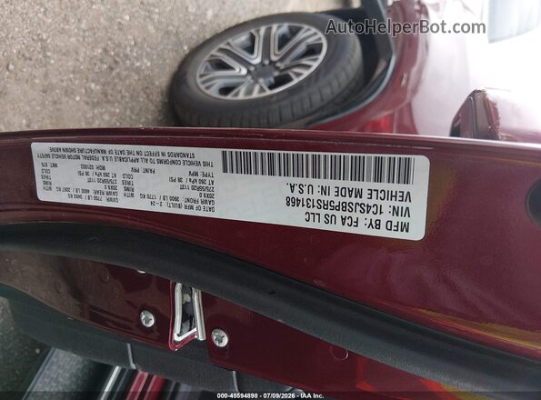 1C4SJSBP5RS131468 2024 JEEP WAGONEER L Burgundy Вид підкапотного простору