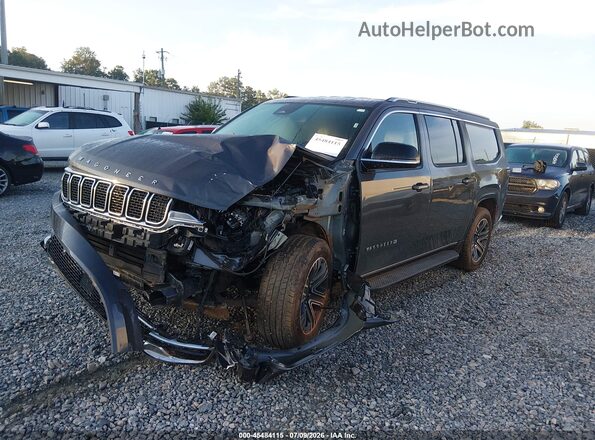 1C4SJSBP5RS181982 2024 JEEP WAGONEER L Gray Առջևի ձախ երեք քառորդ տեսարան