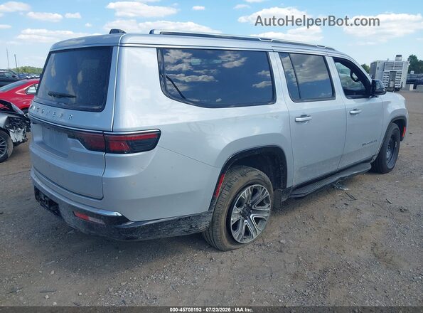 1C4SJSBP6SS523610 2025 JEEP WAGONEER L Silver უკანა მარჯვენა