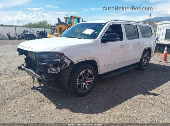 1C4SJSBP7PS557353 2023 JEEP WAGONEER L White Передня ліва чверть