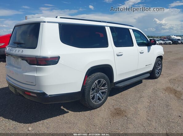 1C4SJSBP7PS557353 2023 JEEP WAGONEER L White Задня права чверть