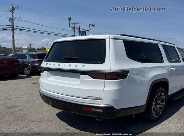 1C4SJSBP9PS557564 2023 JEEP WAGONEER L Белый Задняя правая четверть