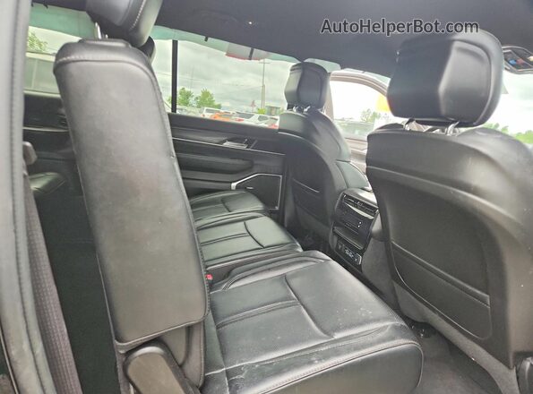 1C4SJSBP9PS568354 2023 JEEP WAGONEER Black უკანა სალონის ხედი