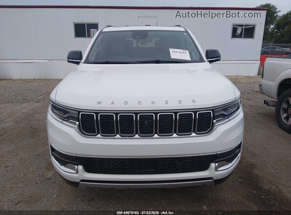1C4SJSBP9RS119758 2024 JEEP WAGONEER L White ხელსაწყოთა პანელის ხედი