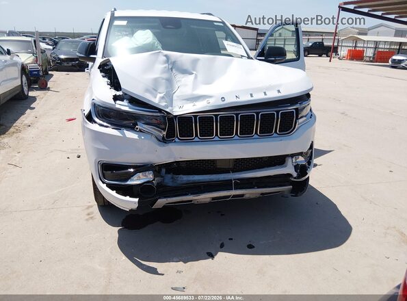 1C4SJSBP9SS516618 2025 JEEP WAGONEER L White Vista frontal