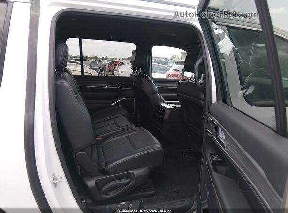 1C4SJSBPXPS569044 2023 JEEP WAGONEER L White Widok naklejki z numerem VIN