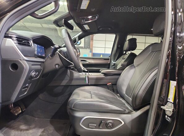 1C4SJSBPXSS514649 2025 JEEP WAGONEER Black წინა სალონის ხედი