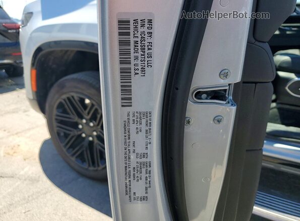 1C4SJSBPXTS174971 2026 JEEP GRAND Silver VIN կոդի պիտակի տեսք