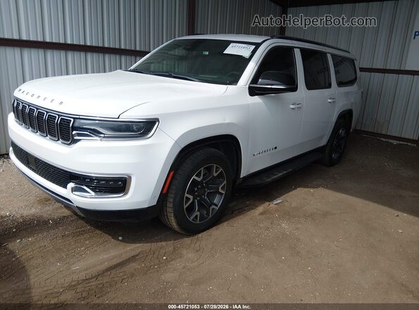 1C4SJSDP1PS540822 2023 JEEP WAGONEER L White Front left