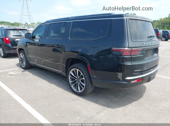 1C4SJSDP7PS544423 2023 JEEP WAGONEER L Black Задня ліва чверть