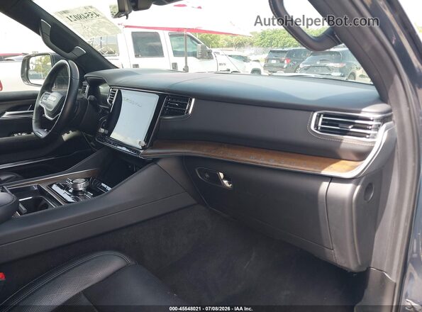 1C4SJSFP1PS556841 2023 JEEP GRAND WAGONEER L Black Widok wnętrza z przodu