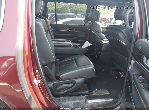 1C4SJSFP5PS529612 2023 JEEP GRAND WAGONEER L Red Widok naklejki z numerem VIN