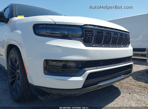 1C4SJSFP7RS120482 2024 JEEP GRAND WAGONEER L White Vista frontal