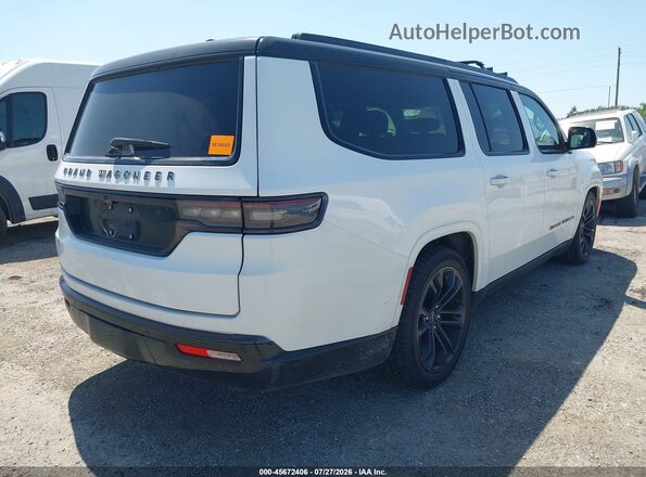 1C4SJSFP7RS120482 2024 JEEP GRAND WAGONEER L White Trasero derecho