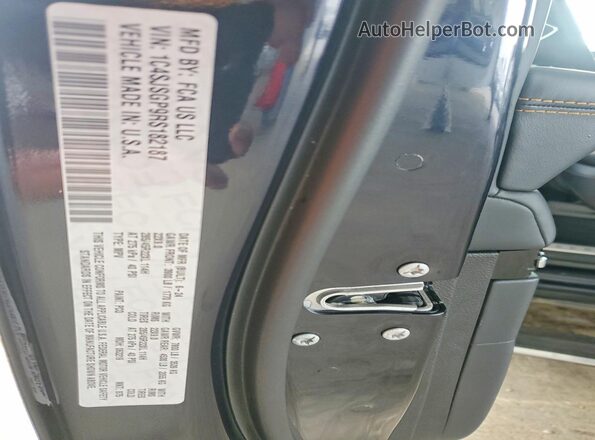 1C4SJSGP9RS182187 2024 JEEP GRAND Blue Widok naklejki z numerem VIN