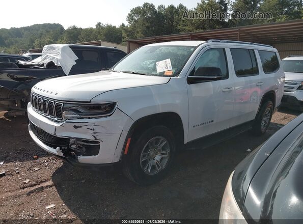 1C4SJUAP9RS120387 2024 JEEP WAGONEER White Vista tres cuartos delantera izquierda