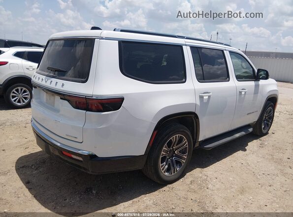 1C4SJUBP0RS126089 2024 JEEP WAGONEER White Հետևի աջ