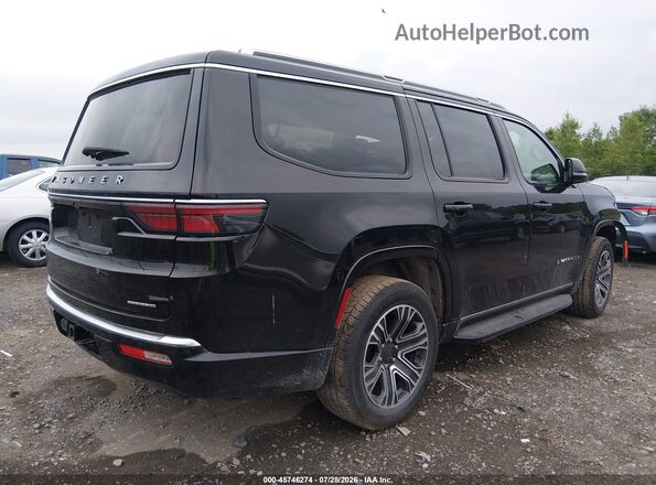 1C4SJUBP1RS165192 2024 JEEP WAGONEER Черный Задняя правая четверть