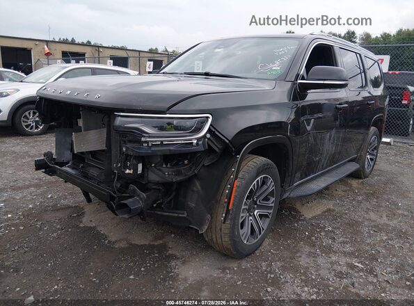 1C4SJUBP1RS165192 2024 JEEP WAGONEER Черный Передняя левая четверть