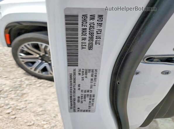 1C4SJUBP8RS183964 2024 JEEP WAGONEER White VIN კოდის სტიკერის ხედი
