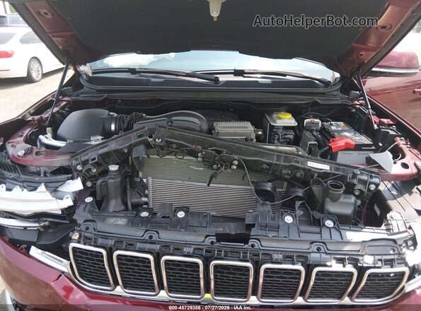 1C4SJUBT4NS181281 2022 JEEP WAGONEER Темно-бордовый Вид сзади